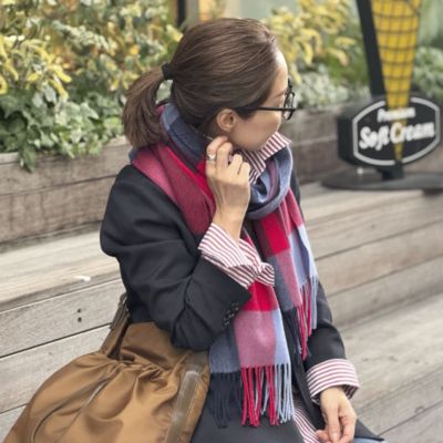 ノーリーズ（NOLLEY’S）/チェックストール NOLLEY'S(ノーリーズ)のチェックストール通販 | 集英社HAPPY PLUS STORE