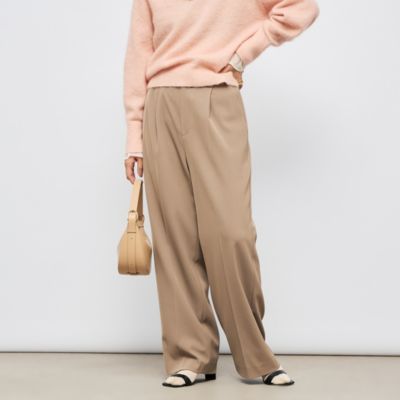 NOLLEY'S sophi(ノーリーズソフィー)のウォッシャブル強撚ツイルワイド