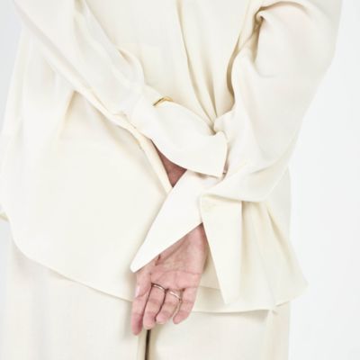 NOLLEY'S sophi(ノーリーズソフィー)のウォッシャブルスエードサテン