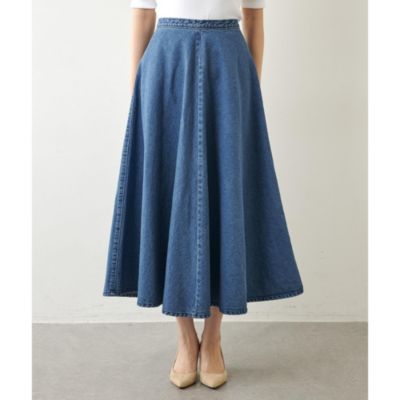 ウィムガゼットデニムロングスカート36 ウィムガゼットデニムロングスカート36 ウィムガゼットデニムロング