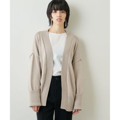 Whim Gazette(ウィム ガゼット)のミドルゲージカーディガン通販