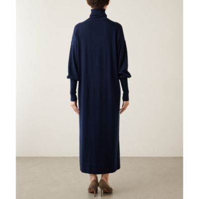 美品♡ ウィムガゼット　タートルネック　ニットワンピース Whim Gazette(ウィム ガゼット)のニットタートルネック
