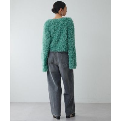 新品✨Whim Gazette【GEMINI】フェザーロングスリーブプル Whim Gazette(ウィム ガゼット)の【GEMINI】フェザーロング