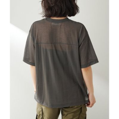Whim Gazette(ウィム ガゼット)の【Ernie Palo】シアーTシャツ
