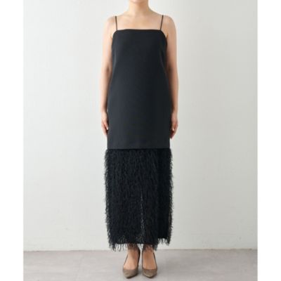 Whim Gazette(ウィム ガゼット)のフリンジキャミワンピース通販