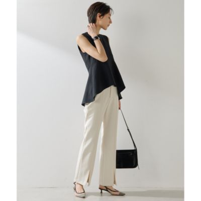 Whim Gazette(ウィム ガゼット)のストレッチブッチャーペプラム