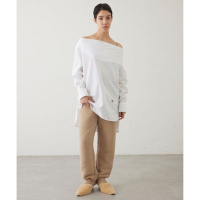 Whim Gazette(ウィム ガゼット)の【THE PAUSE】ベロアニットジョガー