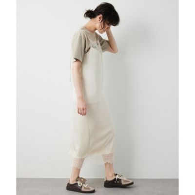 Whim Gazette(ウィム ガゼット)のレースロングキャミ通販 | 集英社