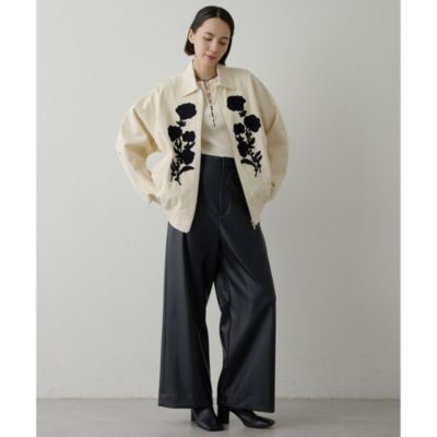 Whim Gazette(ウィム ガゼット)のコード刺繍ブルゾン通販 | 集英社