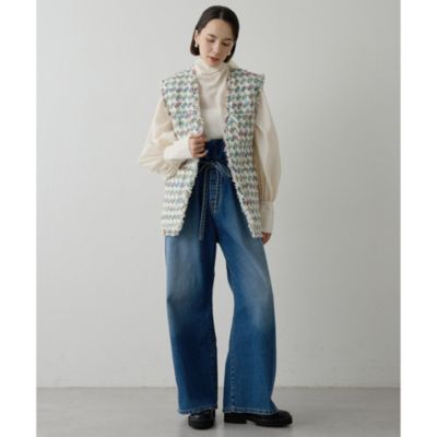 Whim Gazette(ウィム ガゼット)のLINTONフリンジジレ通販 | 集英社