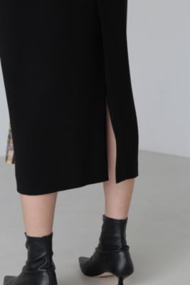 ADORE(アドーア)のドローイングチェックプリントワンピース通販