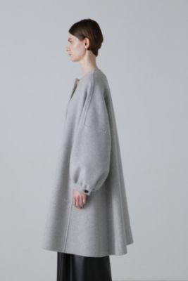 ADORE(アドーア)の◇カシミヤ混2TONEリバーノーカラー
