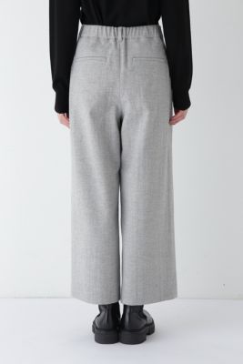 HumanWomanの ガウチョパンツ2点セット(アッシュ) human woman パンツ TOPツイルガウチョパンツ レディース