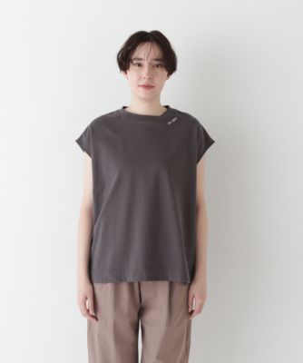 human woman / ヒューマンウーマン ◆ミニ裏毛刺繍ロゴプルオーバー ミニ裏毛刺繍ロゴプルオーバー | human woman（ヒューマン