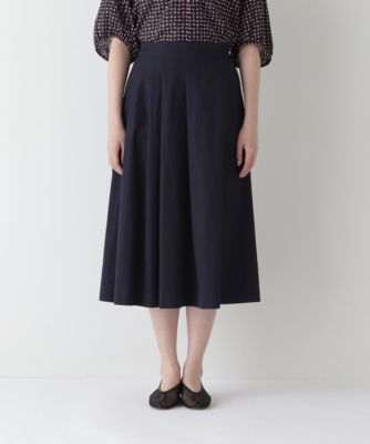 ヒューマンウーマン（human woman）/◆Ｃ／Ｌウェザーアシンメトリータックスカート human woman(ヒューマン ウーマン)の◇C／Lウェザーアシンメトリー