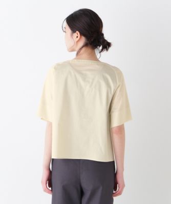 human woman(ヒューマン ウーマン)の◇ボックスシルエットキーネック