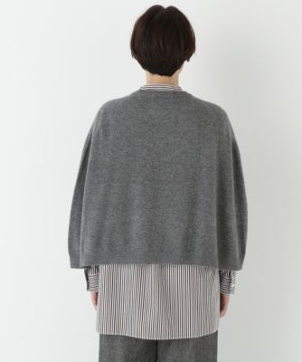 ヒューマンウーマン（human woman）/◆ハイゲージウールケープニット human woman(ヒューマン ウーマン)の◇ハイゲージウールケープニット