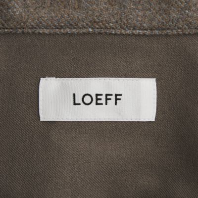 LOEFF(ロエフ)の＜LOEFF＞サキソニー CPO シャツ通販 | 集英社HAPPY