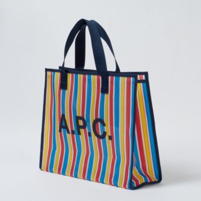 ◆A.P.C ジョアンナ ストライプ トートバッグ ◇A.P.C ジョアンナ ストライプ トートバッグ (A.P.C./トート
