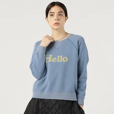 MADISONBLUE(マディソンブルー)のHELLO SWEAT L／S URAKE DYED通販