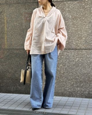 Whim Gazette(ウィム ガゼット)の【Marisol別注】2wayギャザーブラウス