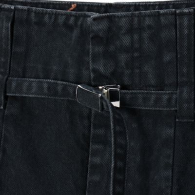 パンツ TOGA TOO 24AW WIDE DENIM BLACK TOGA TOO(トーガ トゥ)のDenim pants通販 | 集英社HAPPY PLUS STORE