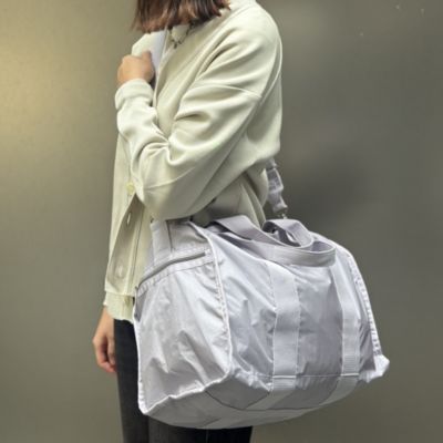 レスポートサック　エッセンシャル ミディアム ダッフル　チョコレートC 超軽量シリーズ「エッセンシャルコレクション」2024年秋の新作が