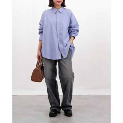 モデル身長:152cm/ブルー/着用サイズ:FREE