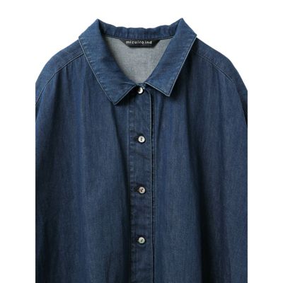 mizuiro ind(ミズイロインド)のデニムワイドシャツ通販 | 集英社