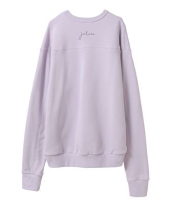 Julier(ジュリエ)の裏毛スウェットプルオーバー通販 | 集英社HAPPY