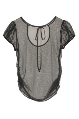 CLANE(クラネ)のLAYERED TULLE RIBBON CUT TOPSアウトレット通販
