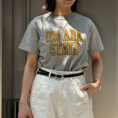 Oblada(オブラダ)の【洗える】STATE TEE通販 | 集英社HAPPY PLUS STORE