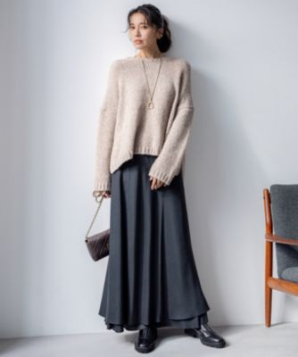 23区 L(ニジュウサンク エル)の【滝沢眞規子さん着用】ベビーアルパカ