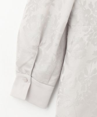 自由区 L　新品【洗える】オパールプリント ワンピース　大きいサイズ 自由区(ジユウク)の【洗える】オパールプリント ワンピース通販