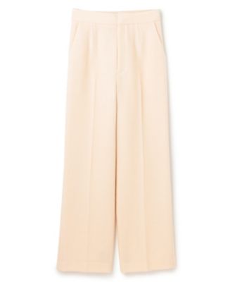 BEIGE，(ベイジ)のMILLAM / フェイクレザーパッチワイドパンツ通販