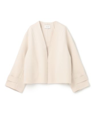 BEIGE，(ベイジ)のGRASSE / リバーウールクロップドコート通販