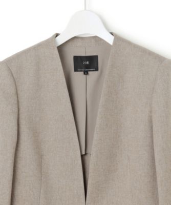 23区 S(ニジュウサンク エス)の【洗える】ウールライクカルゼ ノー