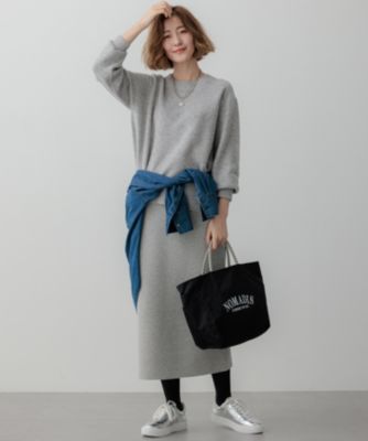 23区(ニジュウサンク)の【洗える】カシミヤブレンド Iライン ニット