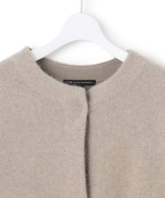 23区 ラクーンブレンドダブルフェイス ニットカーディガン CLASSY.11月号掲載/洗える】ラクーンブレンドダブルフェイス