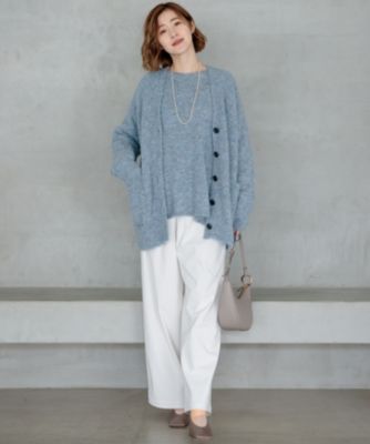 23区(ニジュウサンク)のブラッシュドアルパカ ニット通販 | 集英社