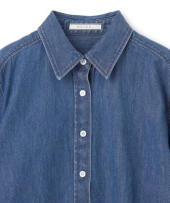 BEIGE，(ベイジ)の【洗える】DELAUP / ダンガリー風コットンデニム