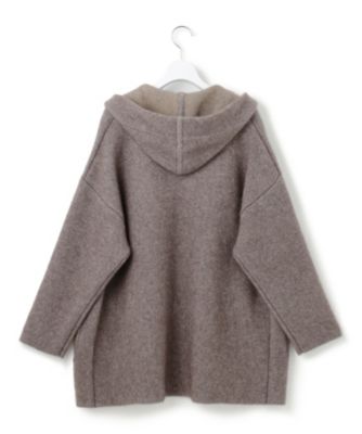 23区(ニジュウサンク)の【洗える】ラクーンブレンドダブルフェイス