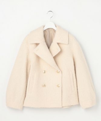 ANY SIS(エニィスィス)の【2WAY】ブークレーシャギーラメ アウター通販