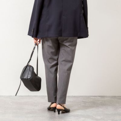 NOLLEY'S(ノーリーズ)のウォッシャブル裏起毛イージーテーパードパンツ