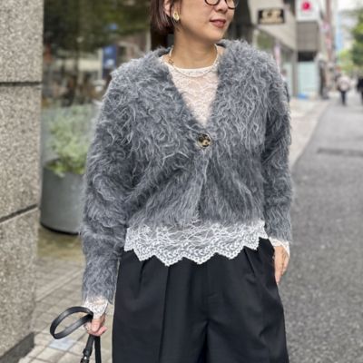 NOLLEY'S sophi(ノーリーズソフィー)のウォッシャブルラッセルレースT