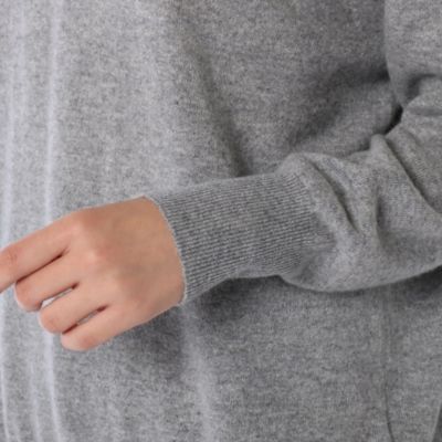 Whim Gazette(ウィム ガゼット)の【GEMINI】カシミヤクルーネックプル