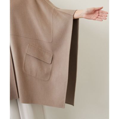 Whim Gazette(ウィム ガゼット)のカシミヤリバーポンチョ通販 | 集英社