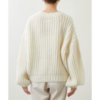 Whim Gazette(ウィム ガゼット)のアゼボリュームスリーブプルオーバー