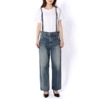 Whim Gazette(ウィム ガゼット)のサスペンダーDENIM通販