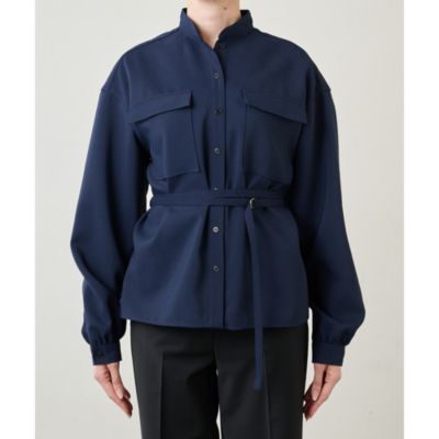 Whim Gazette アンスクリア ミリタリーシャツ Whim Gazette